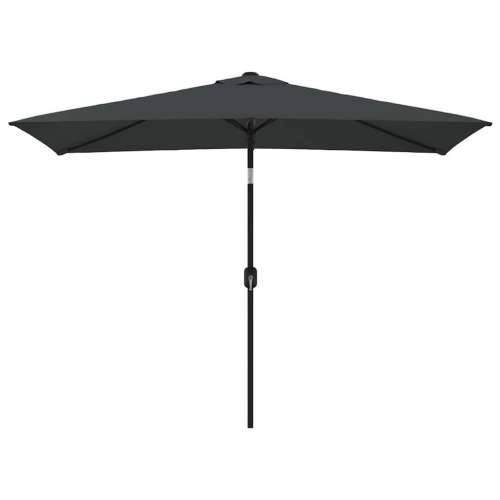 Vanjski suncobran s metalnim stupom 300 x 200 cm antracit - Antracit 1 Cijena