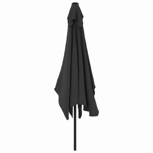 Vanjski suncobran s metalnim stupom 300 x 200 cm antracit - Antracit 1 Cijena