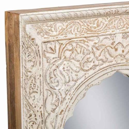 Zidno ogledalo Alexandra House Living Krema 6 x 60 x 87 cm Pravokutno Cijena