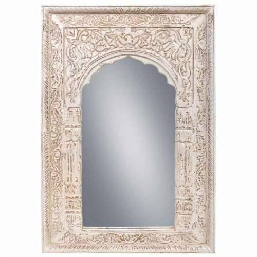 Zidno ogledalo Alexandra House Living Krema 6 x 60 x 87 cm Pravokutno Cijena