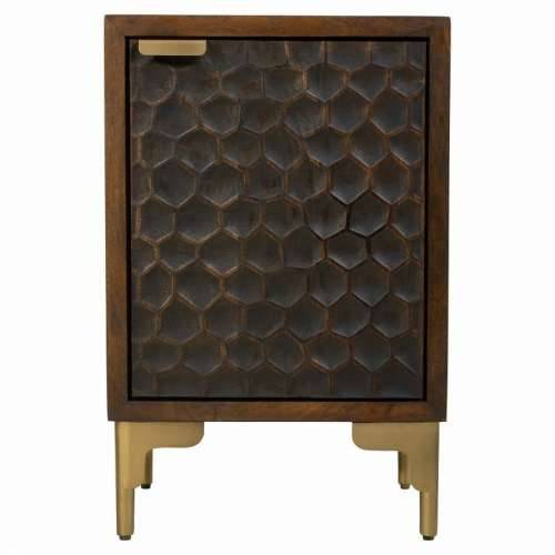 Noćni ormarić Alexandra House Living Smeđa 35 x 60 x 40 cm Cijena