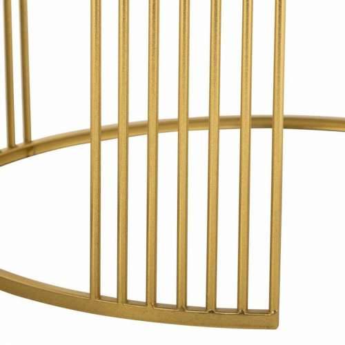 Stolić za dnevni boravak Alexandra House Living Zlato Željezo Ogledalo Drvo MDF 80 x 48 x 80 cm Cijena