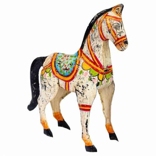 Ukrasna figura Alexandra House Living Drvo Manga Konj 7 x 24 x 22 cm Cijena