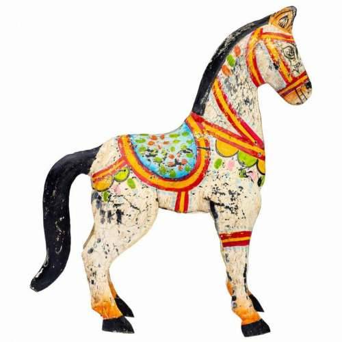 Ukrasna figura Alexandra House Living Drvo Manga Konj 7 x 24 x 22 cm Cijena