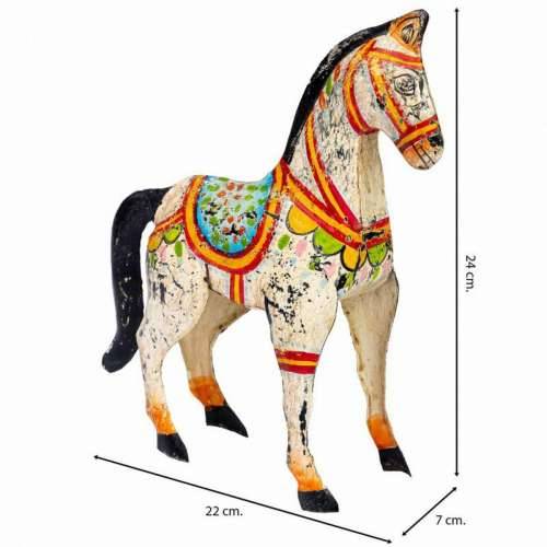 Ukrasna figura Alexandra House Living Drvo Manga Konj 7 x 24 x 22 cm Cijena