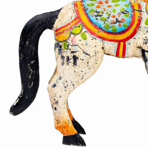 Ukrasna figura Alexandra House Living Drvo Manga Konj 7 x 24 x 22 cm Cijena
