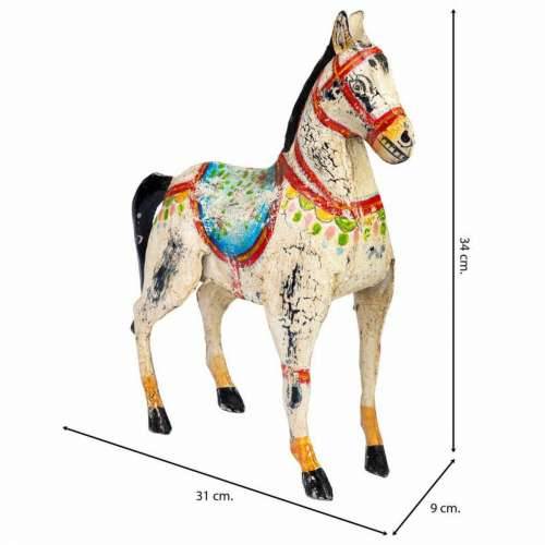 Ukrasna figura Alexandra House Living Drvo Manga Konj 9 x 34 x 31 cm Cijena