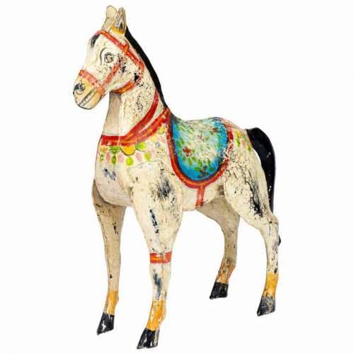 Ukrasna figura Alexandra House Living Drvo Manga Konj 9 x 34 x 31 cm Cijena