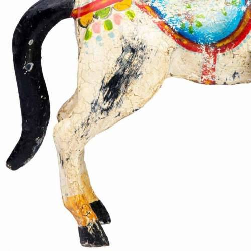 Ukrasna figura Alexandra House Living Drvo Manga Konj 9 x 34 x 31 cm Cijena