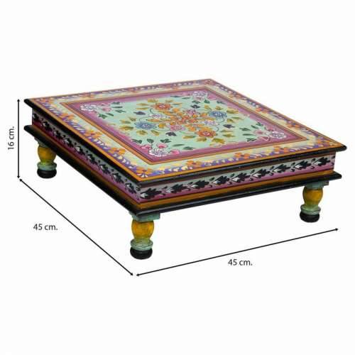 Pomoćni stolić Alexandra House Living Drvo Manga 45 x 16 x 45 cm Cijena