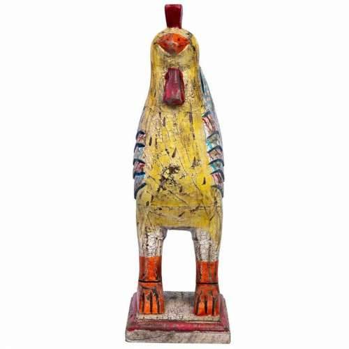 Ukrasna figura Alexandra House Living Drvo Manga Pijetao 15 x 41 x 31 cm Cijena