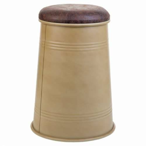 Tabure Alexandra House Living Zelena Poliuretan Metal iverica 47 x 27 x 33 cm Cijena