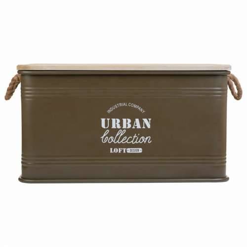 Škrinja Alexandra House Living Urban Zelena konoplja Metal Jelovina 38 x 60 x 33 cm Cijena