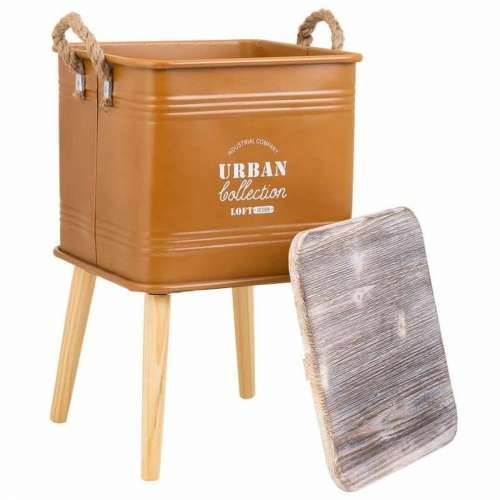 Noćni ormarić Alexandra House Living Smeđa 34 x 34 x 55 cm Cijena