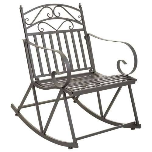 Stolica za ljuljanje Alexandra House Living Smeđa Željezo 24 x 45 x 24 cm Cijena