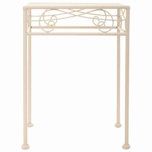 Stalak za Teglu za Cvijeće Alexandra House Living Bijela Metal Željezo 25 x 45 x 72 cm Cijena