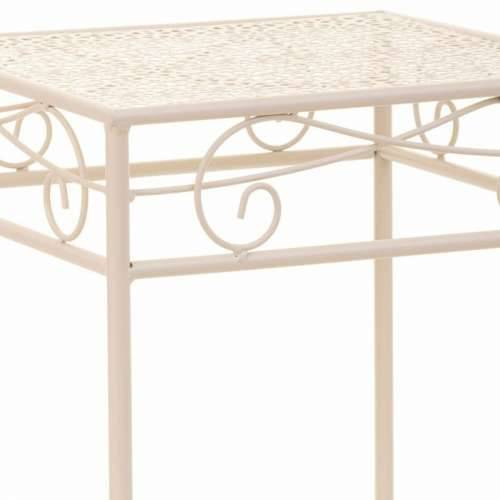 Stalak za Teglu za Cvijeće Alexandra House Living Bijela Metal Željezo 25 x 45 x 72 cm Cijena