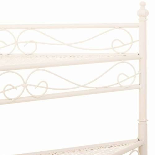 Stalak za Teglu za Cvijeće Alexandra House Living Bijela Metal Željezo 25 x 37 x 59 cm Cijena
