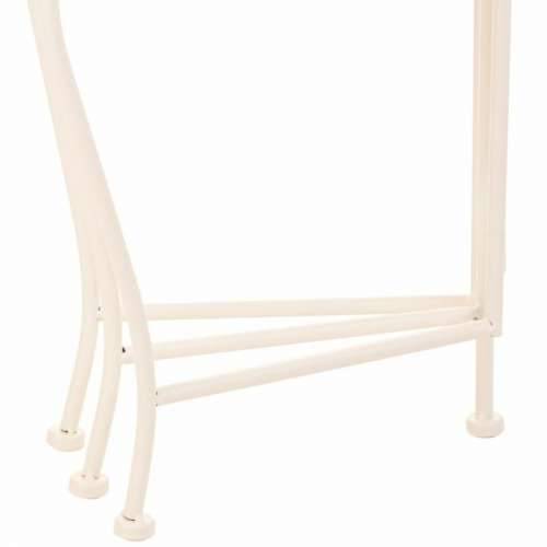 Stalak za Teglu za Cvijeće Alexandra House Living Bijela Metal Željezo 34 x 76 x 40 cm Cijena