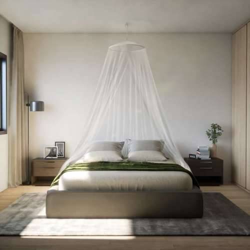 Mreža protiv komaraca za krevet 220 bijela 56 x 56 x 220 cm - 1020 cm Cijena