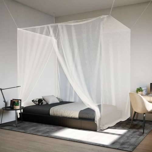 Viseća mreža protiv komaraca 156 bijela 220 x 100 x 150 cm - 220 x 100 x 150 cm Cijena