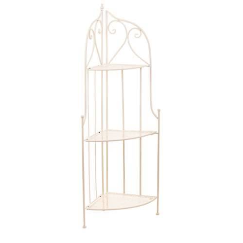 Kutna Polica Alexandra House Living Bijela Metal Željezo 30 x 38 x 30 cm Cijena