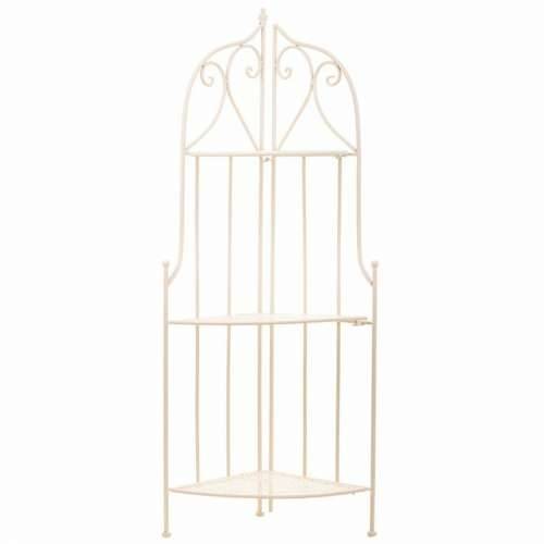 Kutna Polica Alexandra House Living Bijela Metal Željezo 30 x 38 x 30 cm Cijena