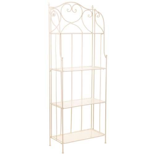 Polica Alexandra House Living Bijela Metal Željezo 28 x 70 x 28 cm Cijena