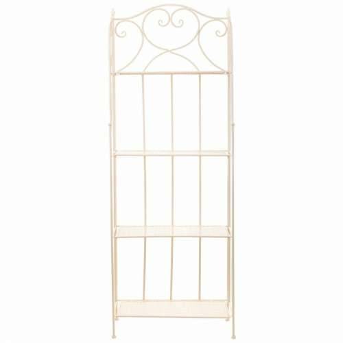 Polica Alexandra House Living Bijela Metal Željezo 28 x 70 x 28 cm Cijena