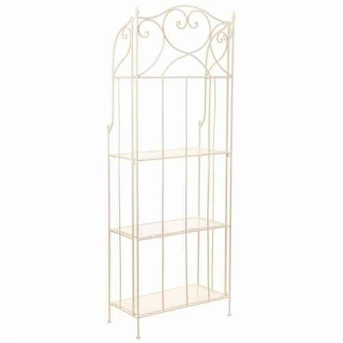 Polica Alexandra House Living Bijela Metal Željezo 28 x 70 x 28 cm Cijena