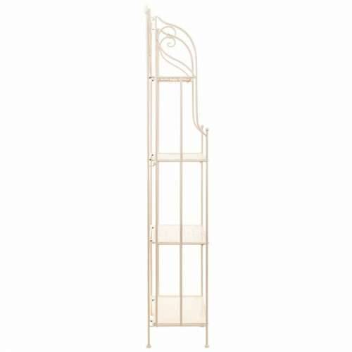 Polica Alexandra House Living Bijela Metal Željezo 28 x 70 x 28 cm Cijena