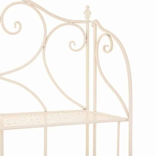 Polica Alexandra House Living Bijela Metal Željezo 28 x 70 x 28 cm Cijena