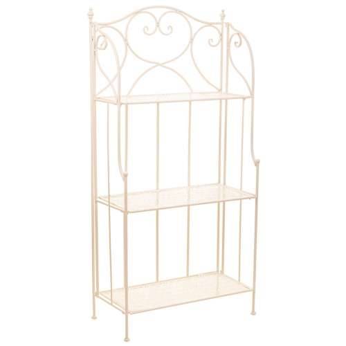 Polica Alexandra House Living Bijela Metal Željezo 30 x 70 x 30 cm Cijena