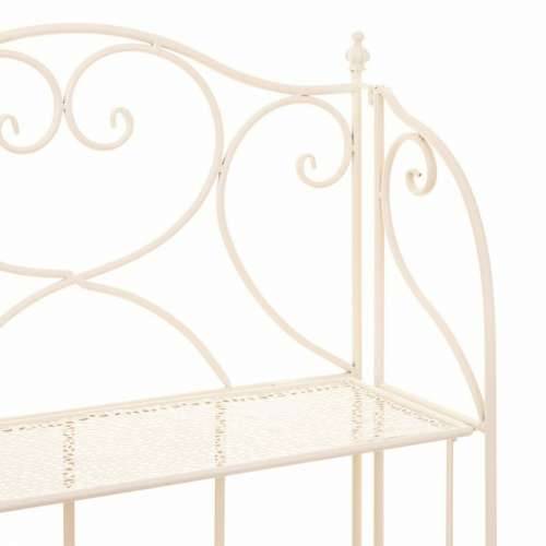 Polica Alexandra House Living Bijela Metal Željezo 30 x 70 x 30 cm Cijena