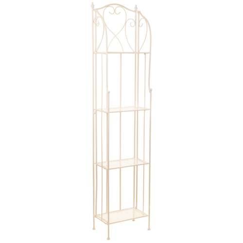 Polica Alexandra House Living Bijela Metal Željezo 25 x 90 x 30 cm Cijena