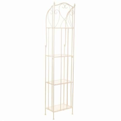 Polica Alexandra House Living Bijela Metal Željezo 25 x 90 x 30 cm Cijena