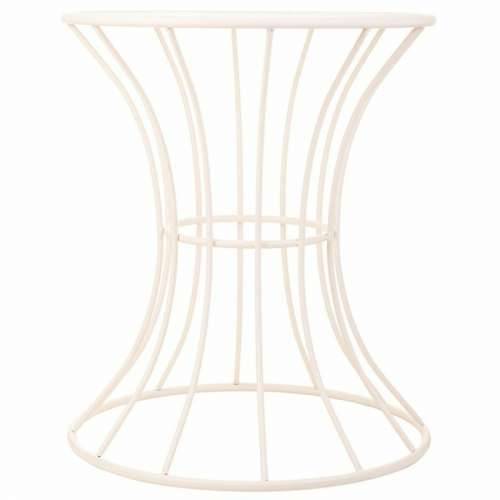 Pomoćni stolić Alexandra House Living Bijela Željezo 20 x 50 x 21 cm Cijena