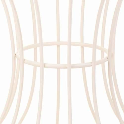 Pomoćni stolić Alexandra House Living Bijela Željezo 20 x 50 x 21 cm Cijena