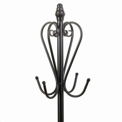 Mēteļu stends Alexandra House Living Crna 90 x 214 x 161 cm Cijena