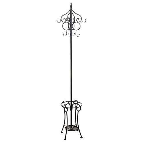 Mēteļu stends Alexandra House Living Crna 26 x 38 x 26 cm Cijena