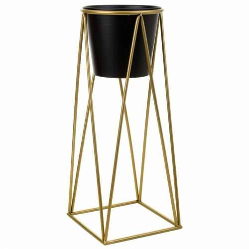 Set žardinjera Alexandra House Living Crna Metal Željezo 26 x 68 x 80 cm 2 Dijelovi Cijena