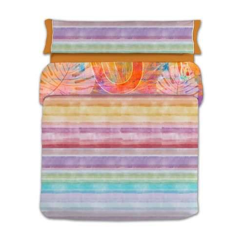 Set pokrivača za poplun Lois CORSO P. Oranžna Krevet od 90 150 x 230 cm 3 Dijelovi Cijena