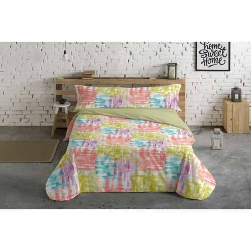 Nordijska navlaka Pierre Cardin Colors Zelena 144 Niti 180 x 230 cm Cijena