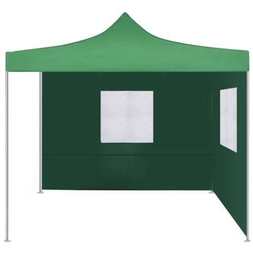 Sklopivi šator s 2 zida 3 x 3 m zeleni Cijena