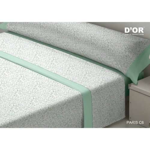 Set posteljine D’Or PARIS Zelena Krevet od 135 Franela Cijena