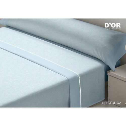Set posteljine D’Or BRISTOL Plava Krevet od 135 Franela Cijena