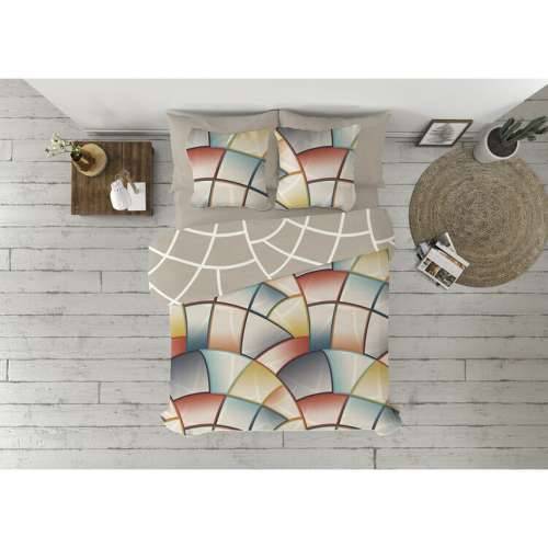 Nordijska navlaka Pierre Cardin Lucas Smeđa 144 Niti 180 x 230 cm Cijena