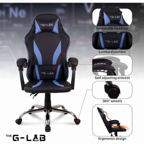 Uredska stolica The G-Lab KS-NEON-BLUE Plava Cijena