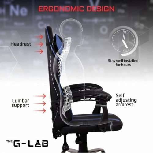 Uredska stolica The G-Lab KS-NEON-BLUE Plava Cijena