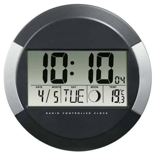 Zidni sat Hama PP-245 Crna Plastika moderan Cijena